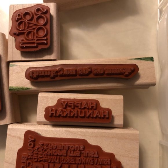 Lot of 6 Retired Stampin' Up Kits - Wood Block - Picture 12 of 13